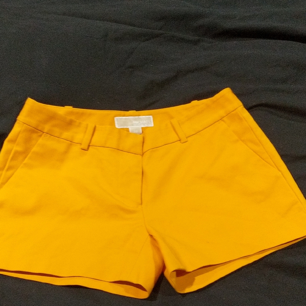 Michael Kors High Waist Orange Shorts, Never Worn. Perfect Condition.